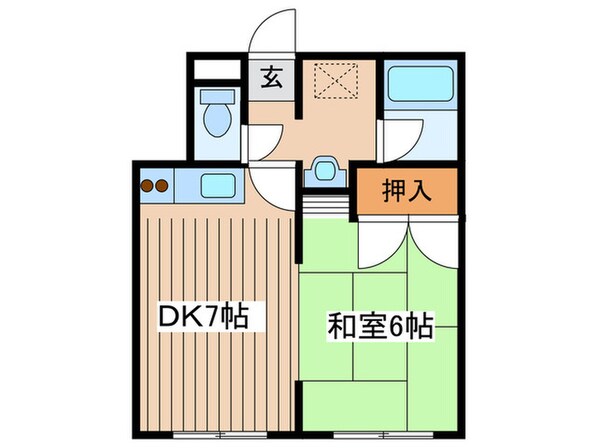 はるみマンションの物件間取画像